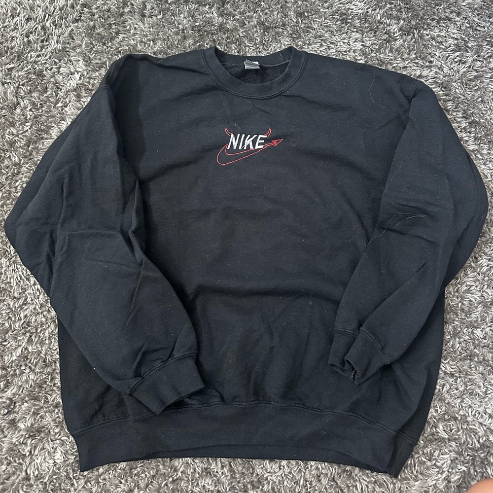 Nike Black Crewneck Sweater